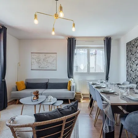 Le Stanislas - 4 Ch, 2 Sdb, 8 Pers, Vue & Asc Apartment