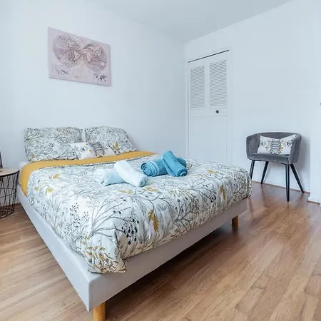 Le Stanislas - 4 Ch, 2 Sdb, 8 Pers, Vue & Asc Apartament *